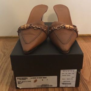 Authentic Gucci slides size 37